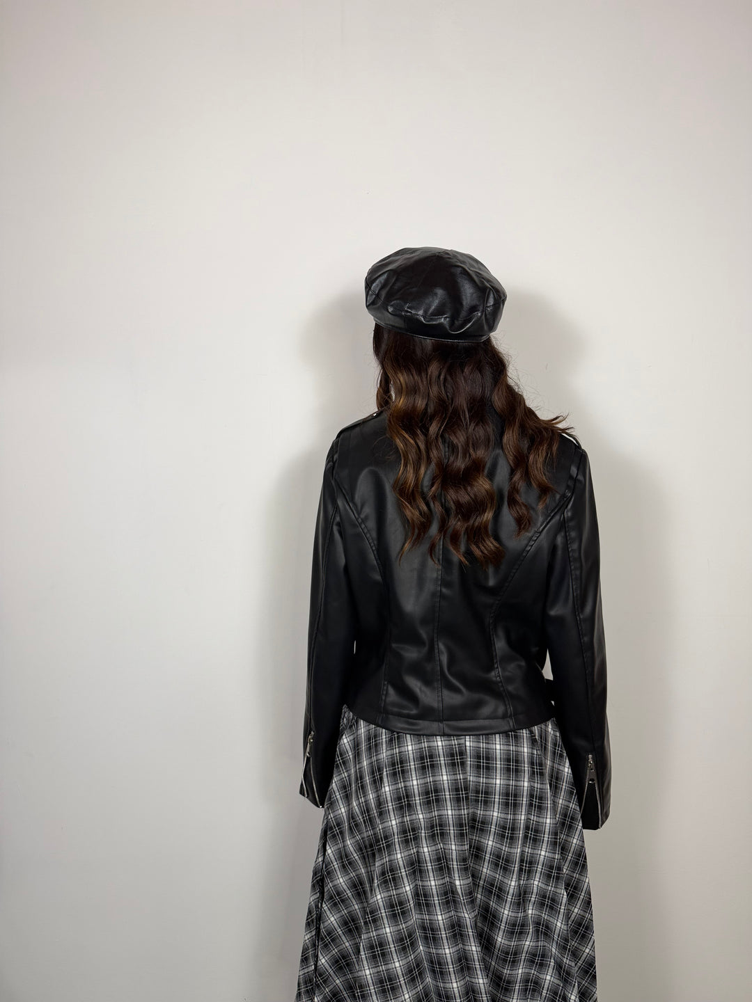 Giacca Biker Black
