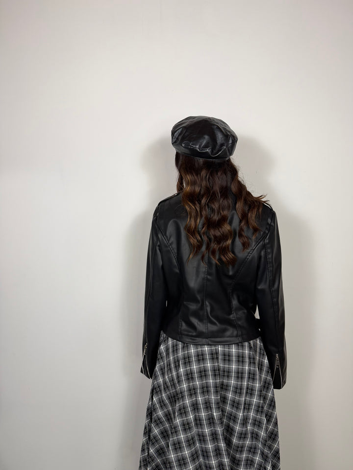 Giacca Biker Black
