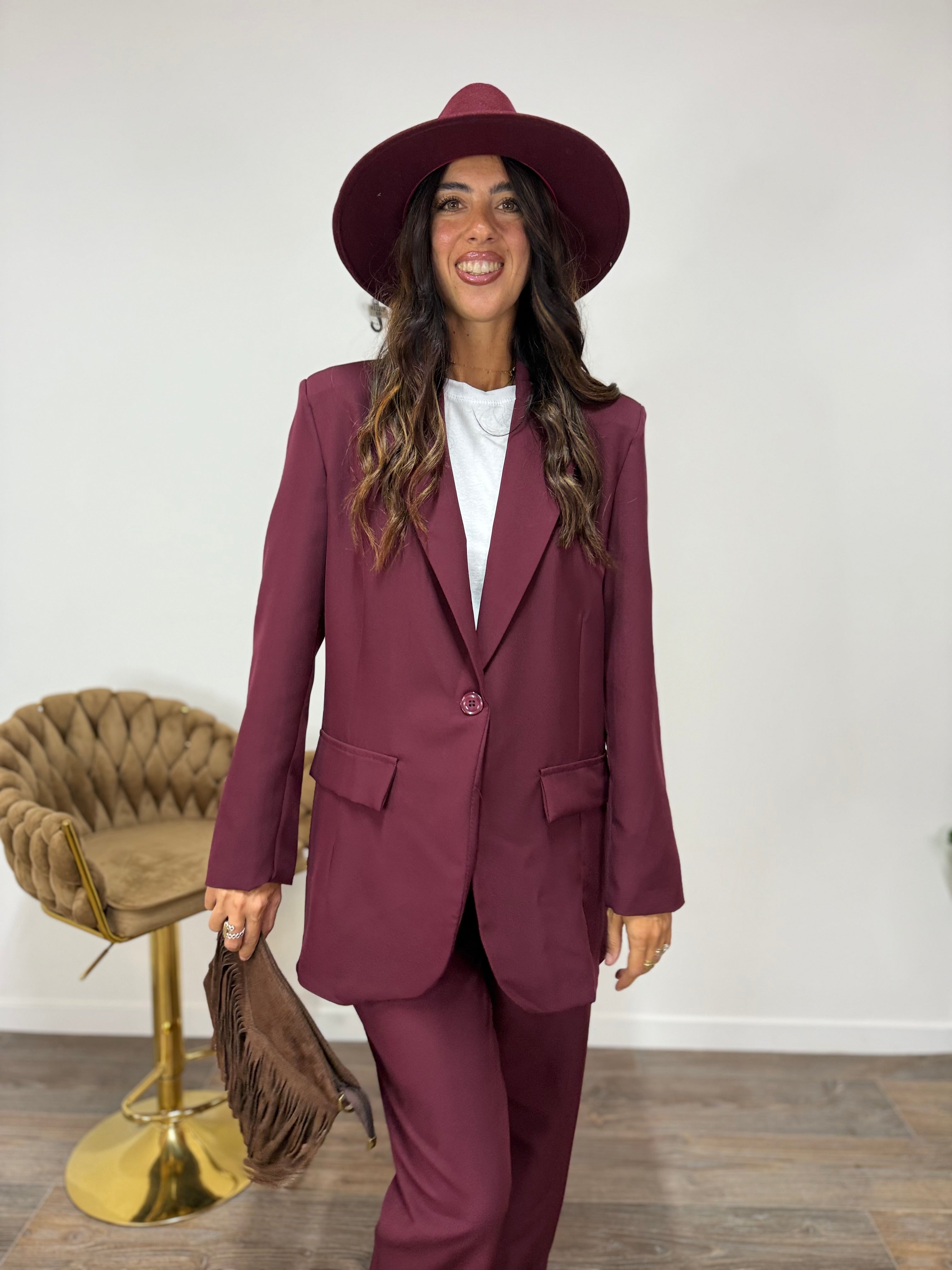 Tailleur Roma Prugna