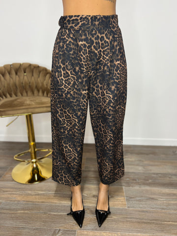 Pantalone Kyoto Leopard