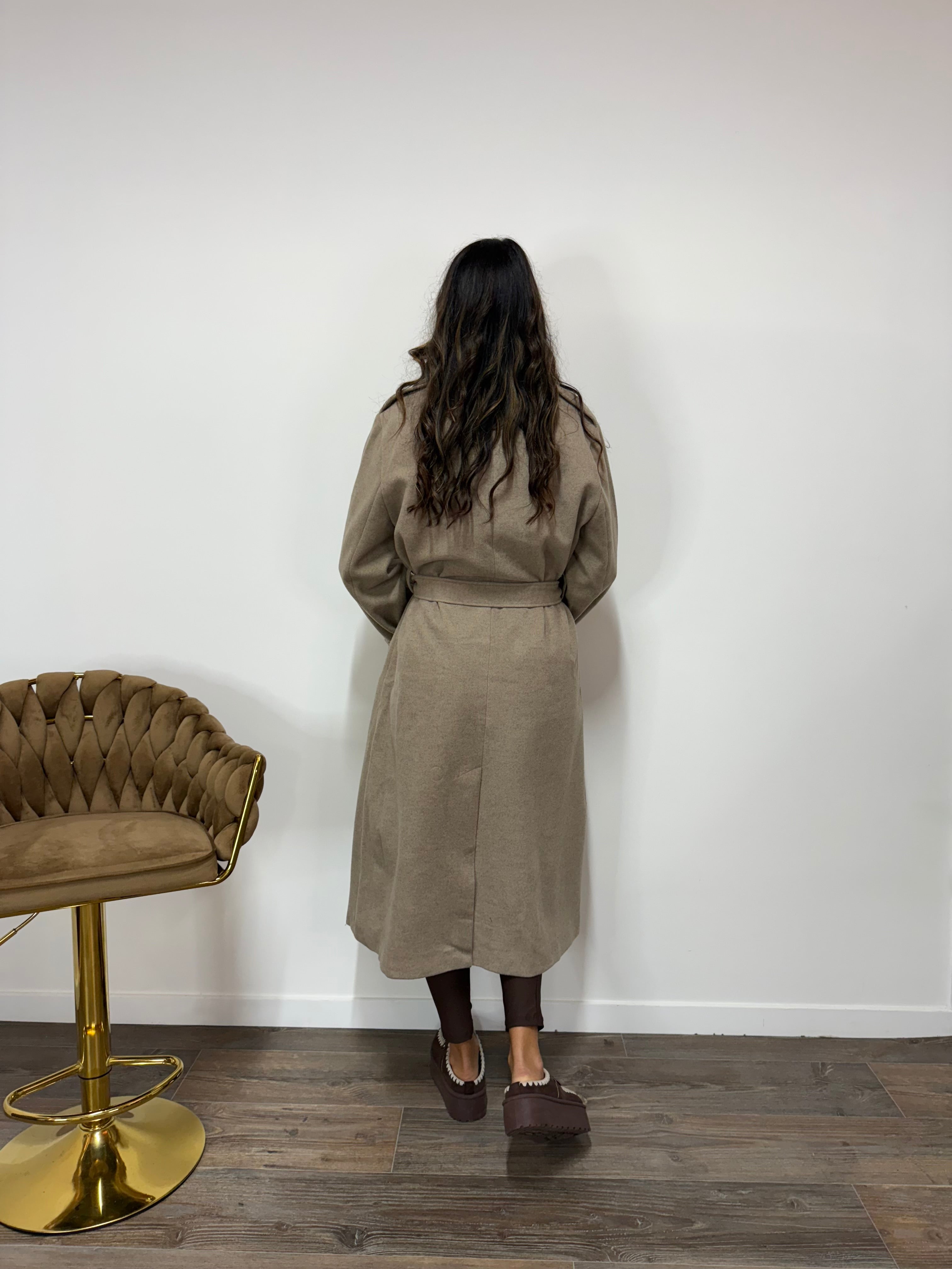 Cappotto Fergie Fango