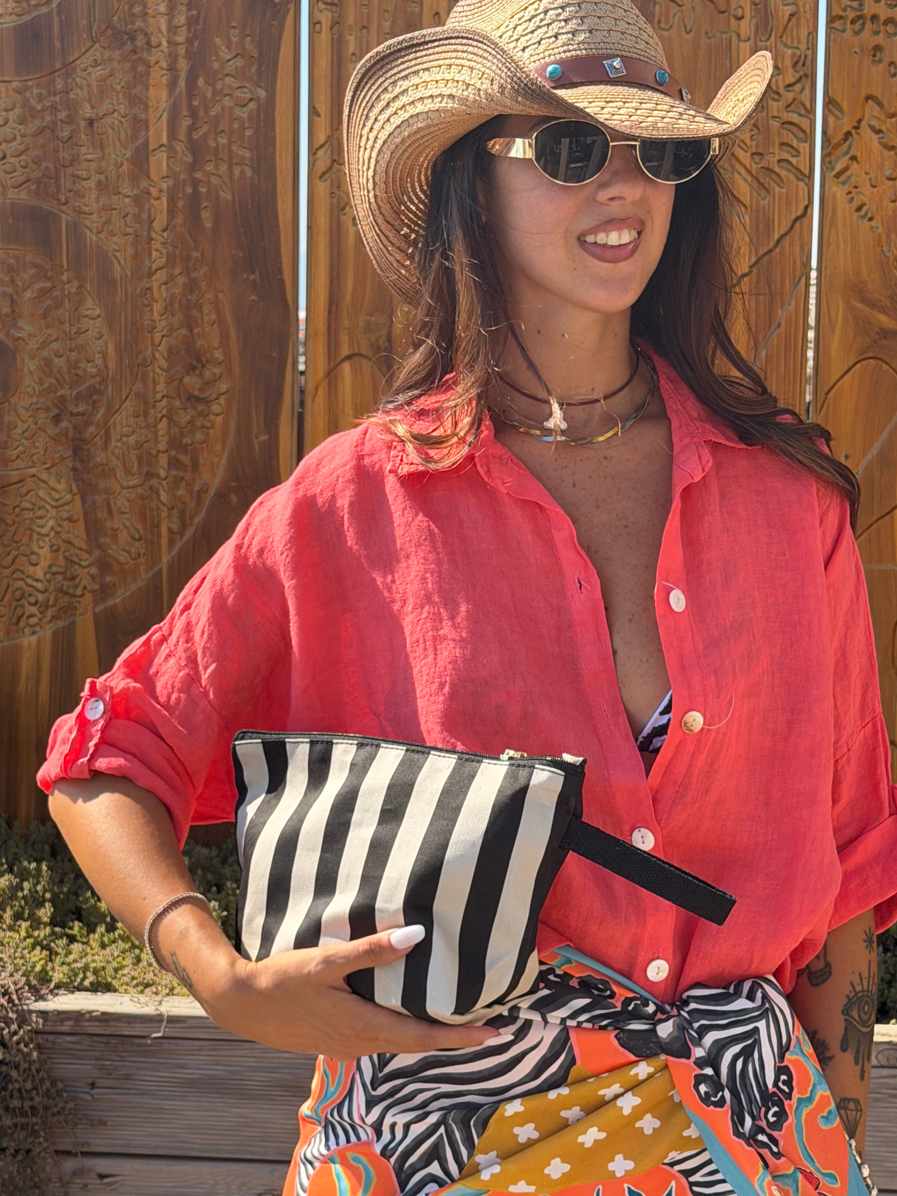 Pochette Striped