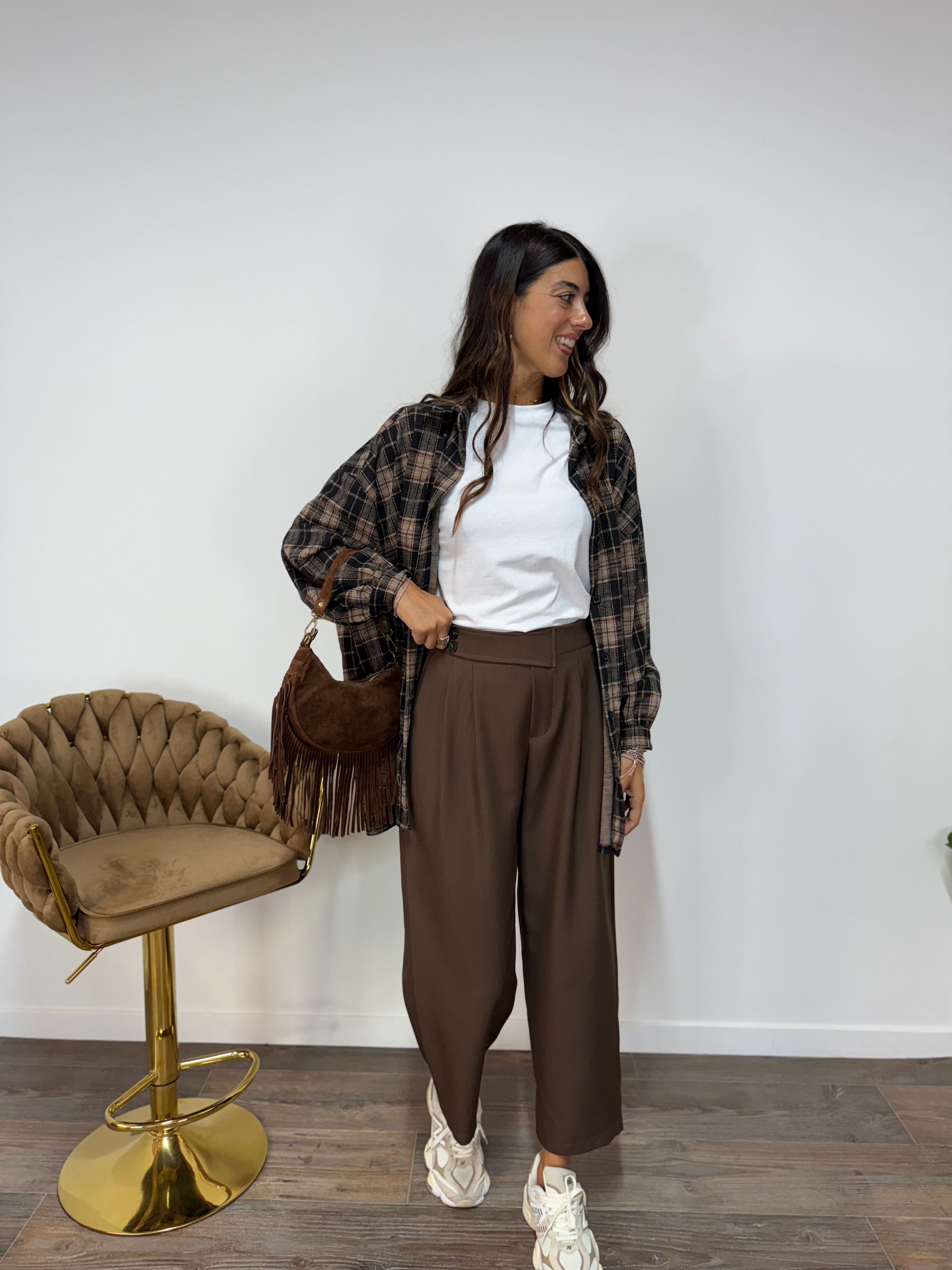 Pantalone Kyoto Marrone