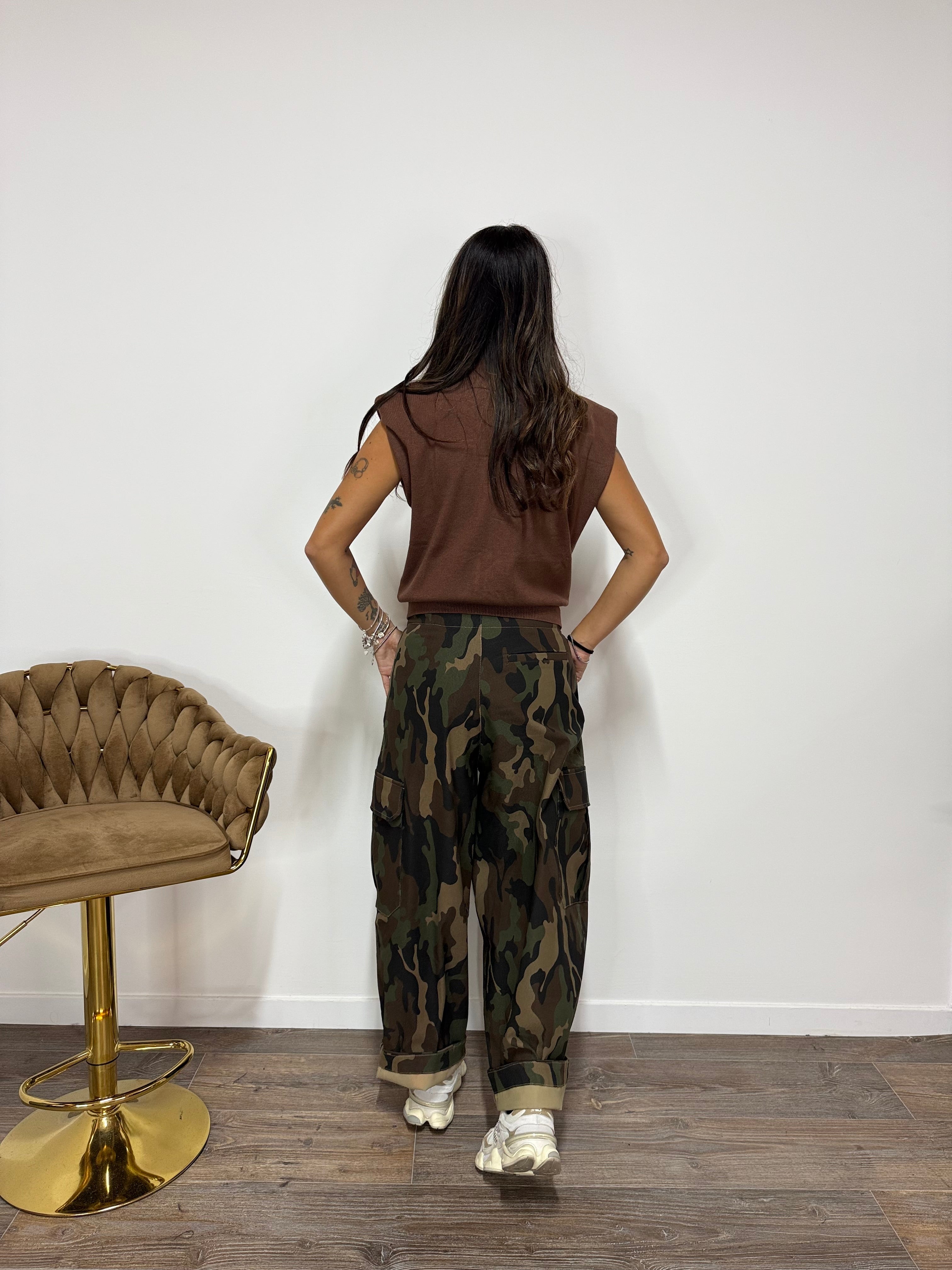 Maglia Amelia Marrone