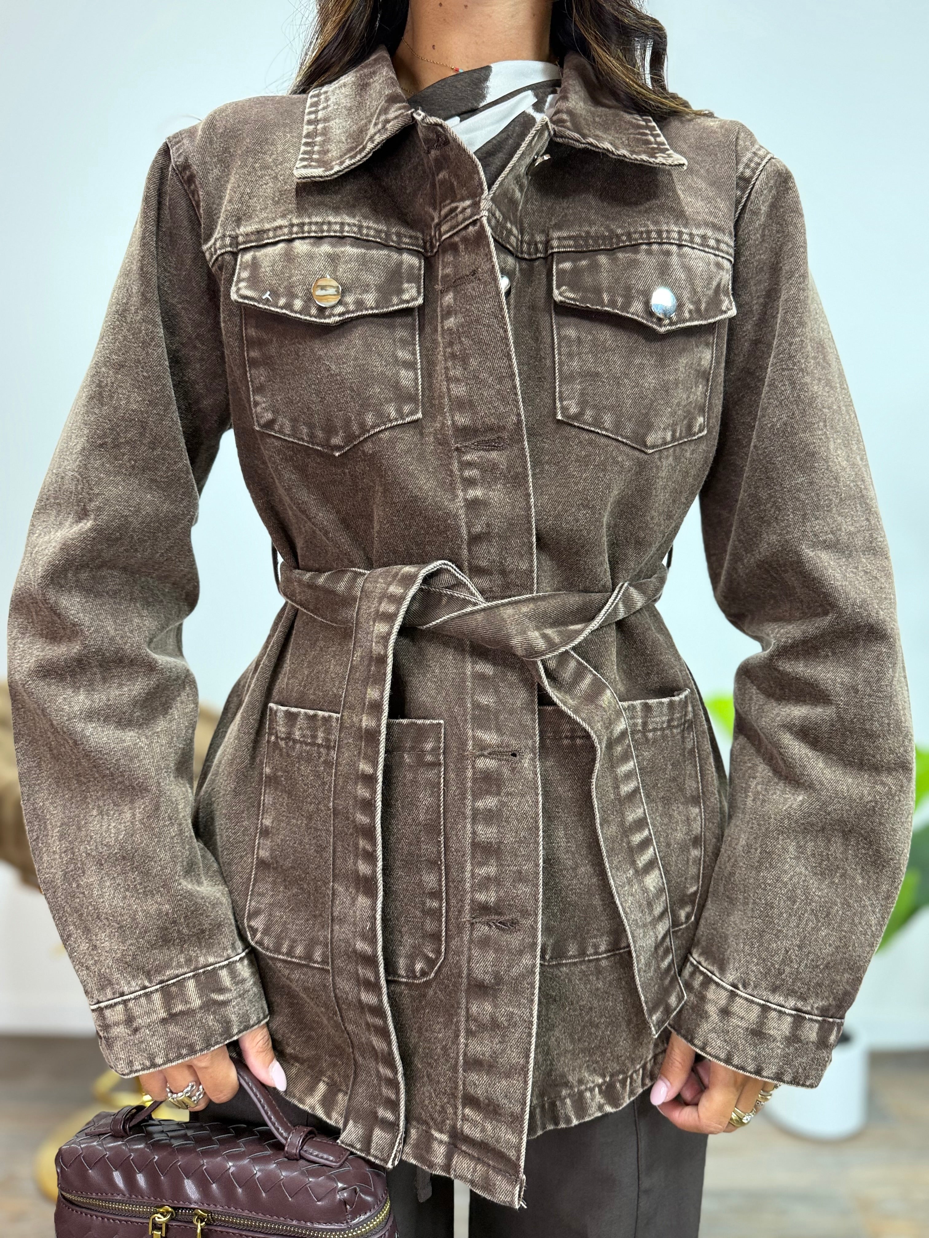 Maxi Camicia Choco