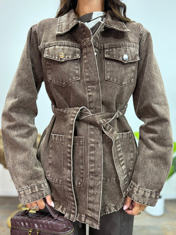 Maxi Camicia Choco