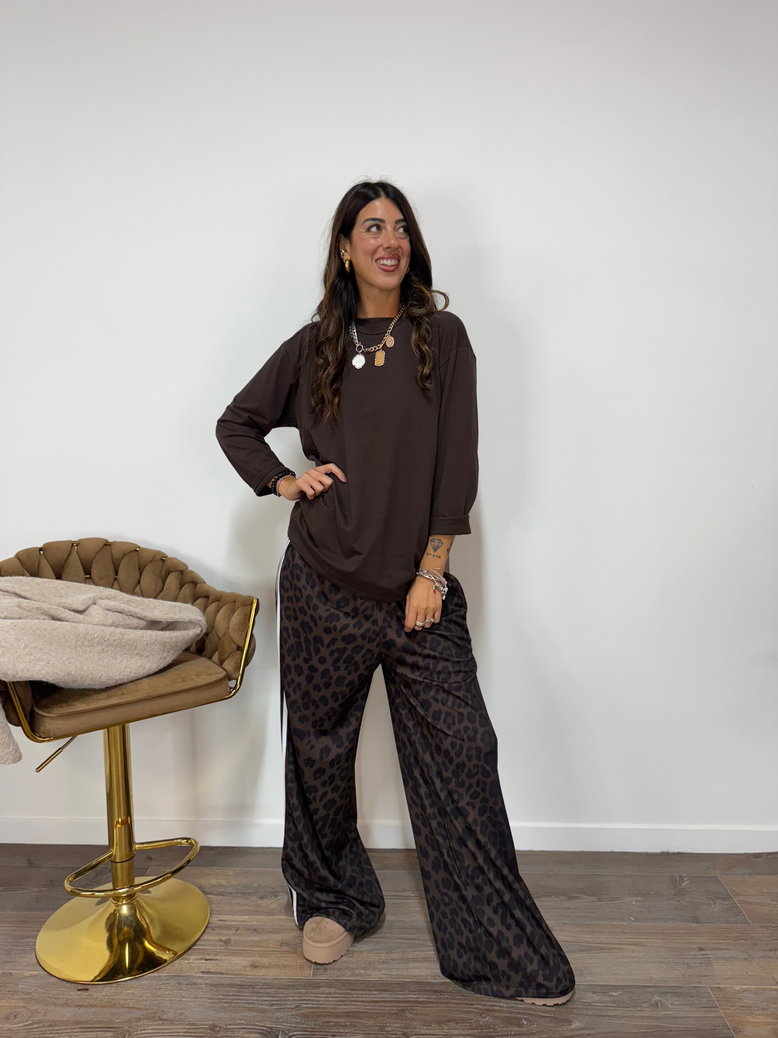 Maglia Power Marrone