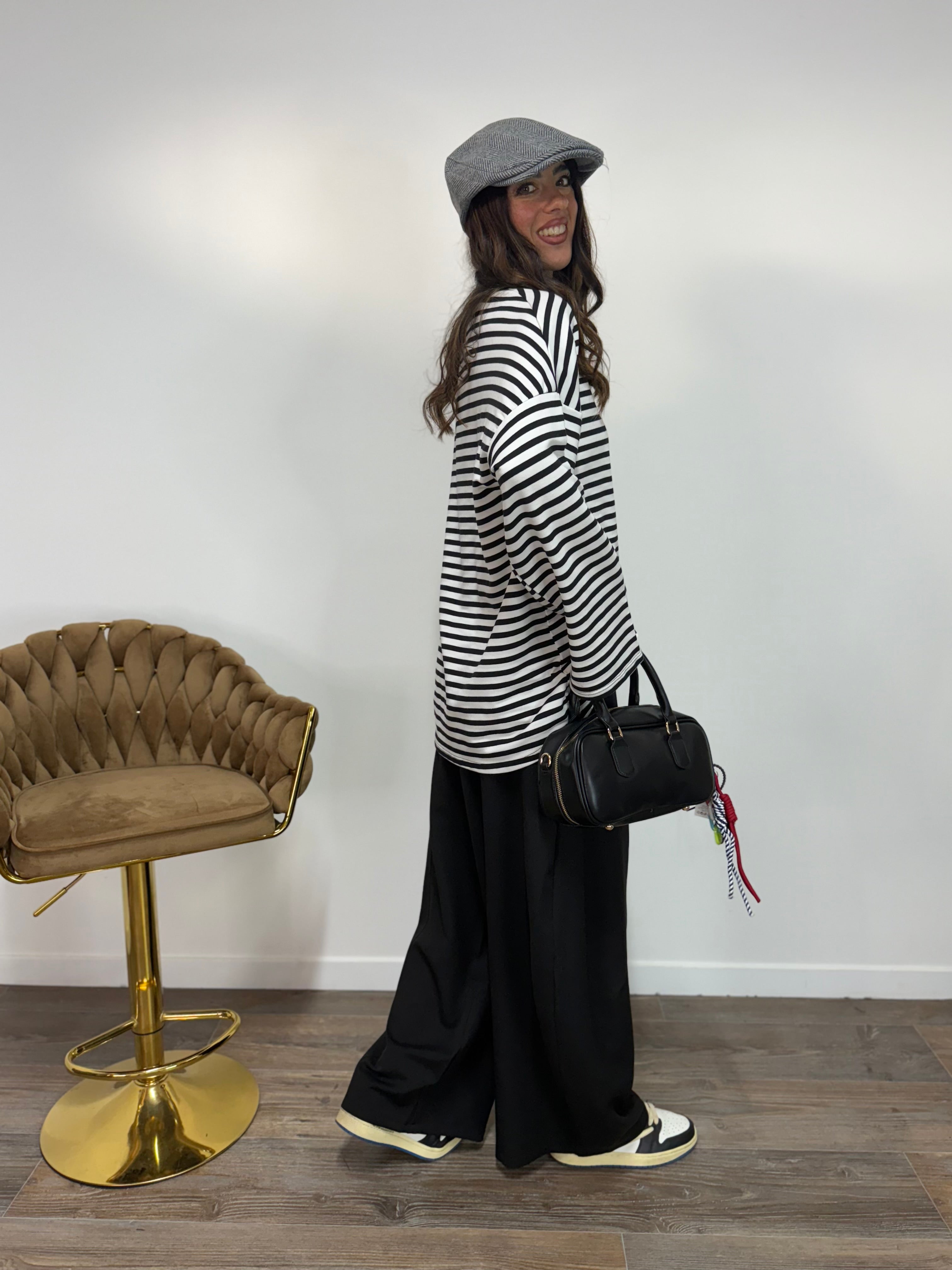 Pantalone Balloon Nero