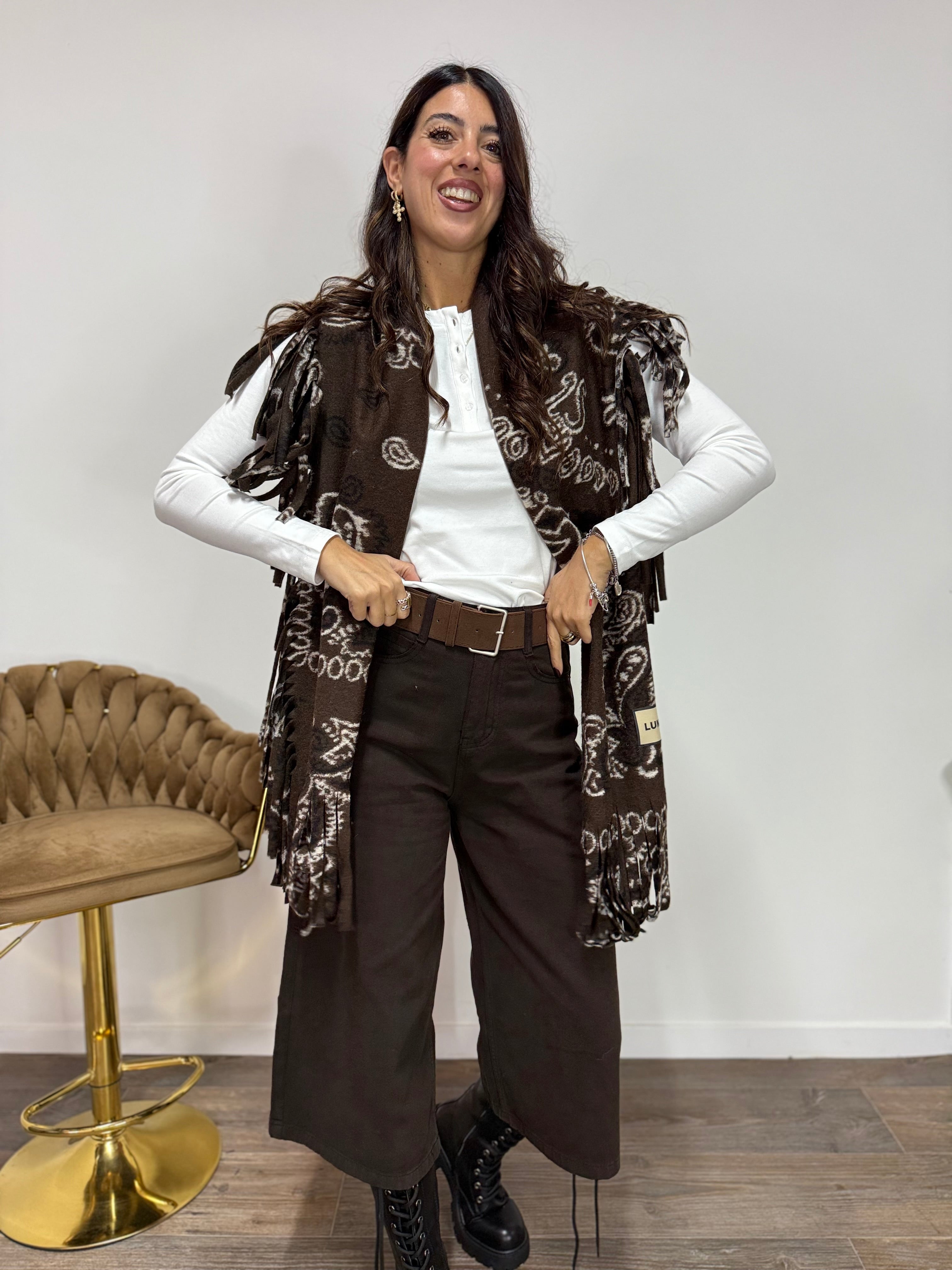 Sciarpa Bandana LUMINA Brown