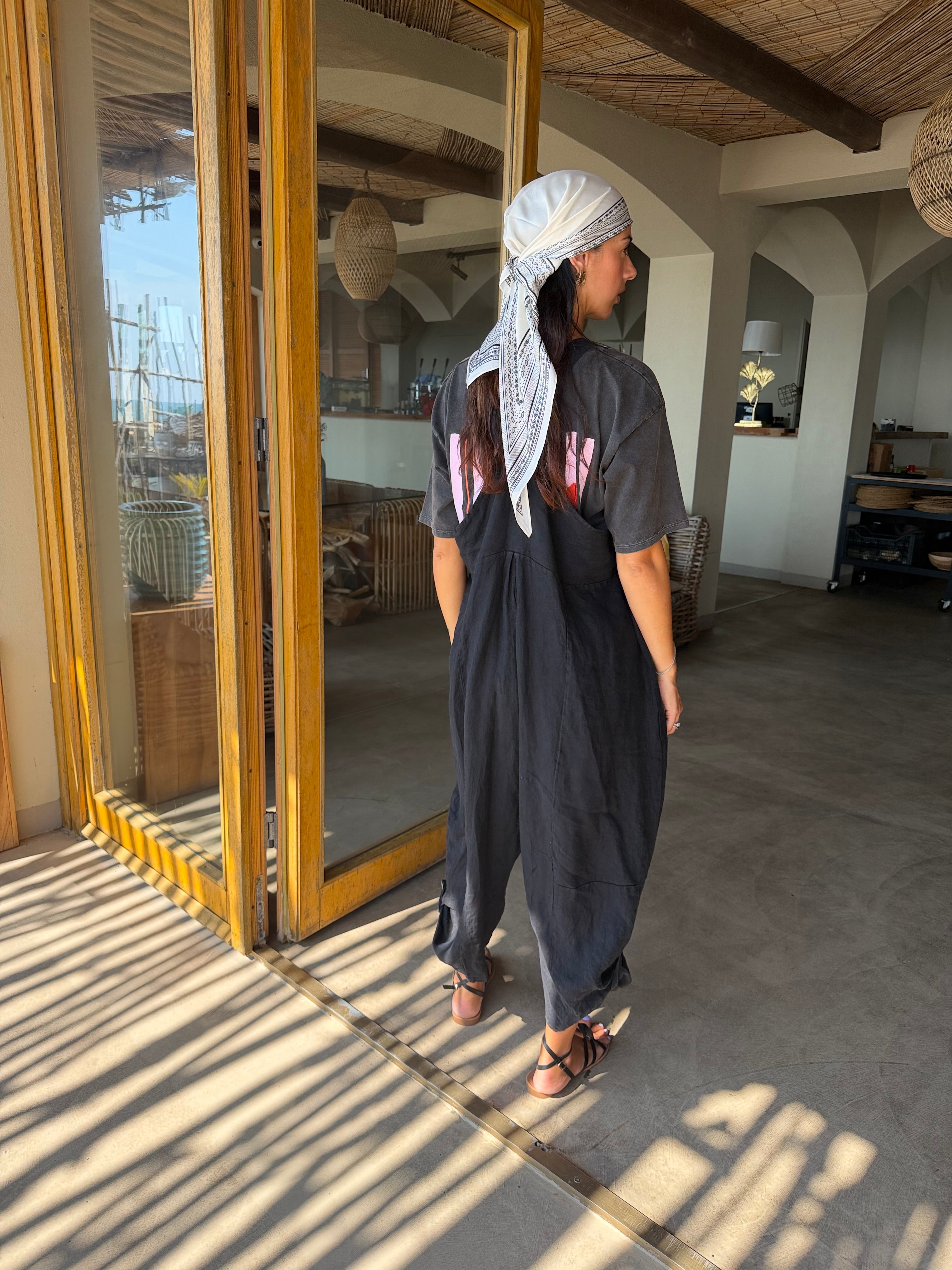 Foulard Bandana White