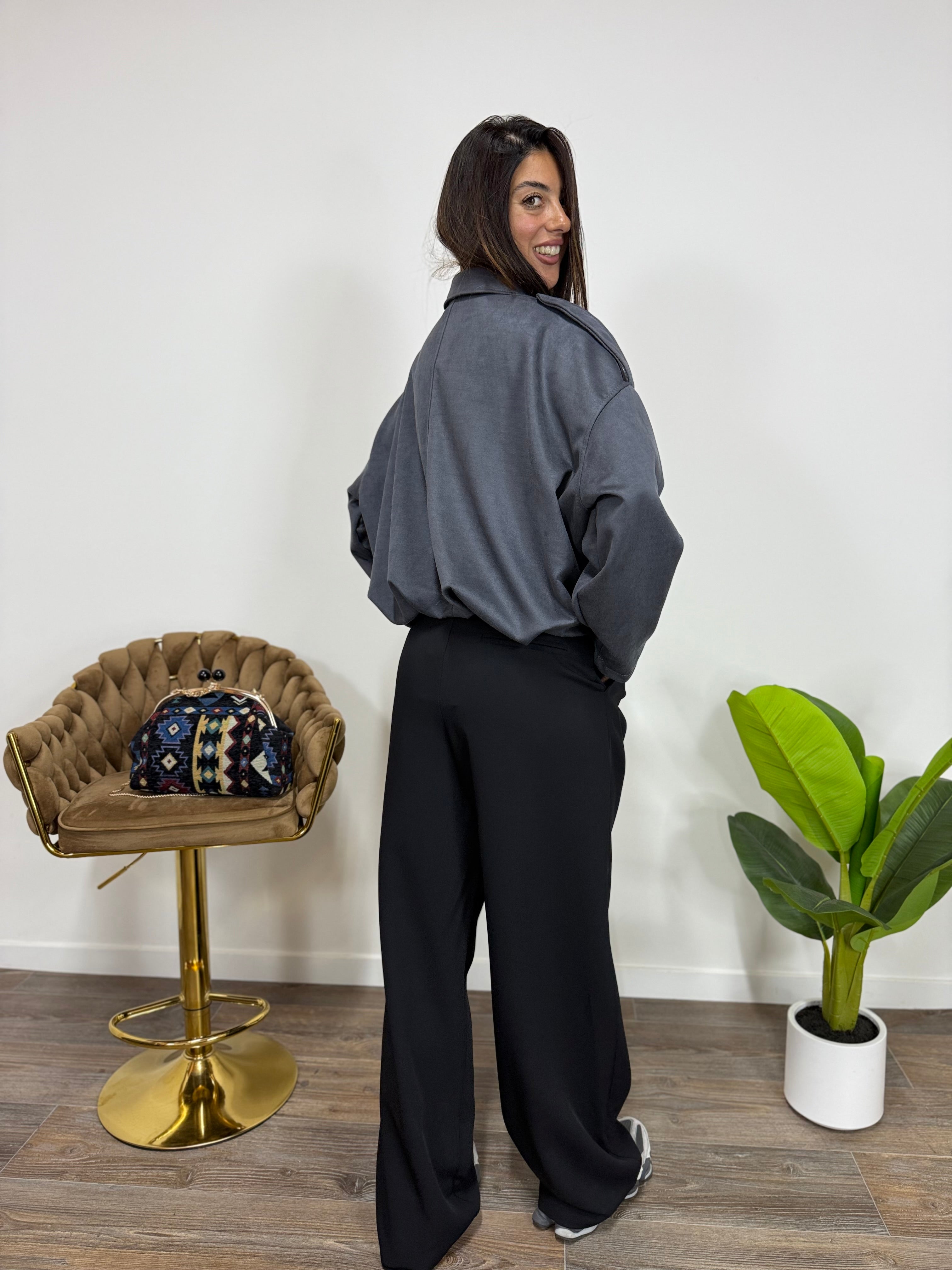 Bomberino Wendy Grey Dark