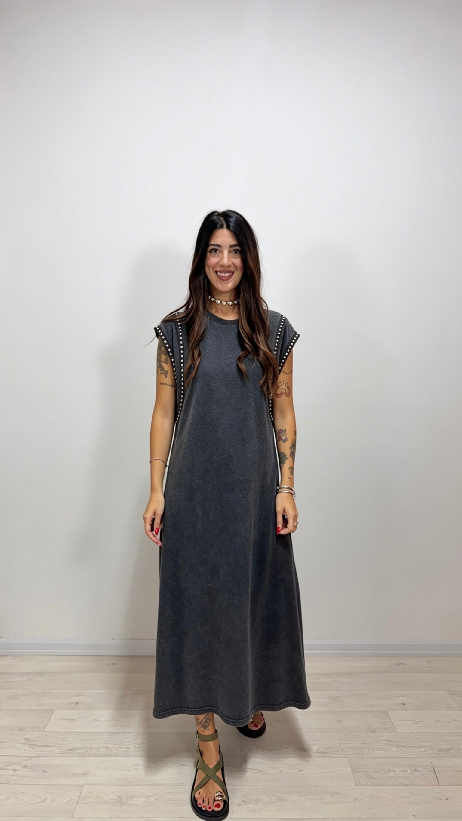 Abito Letty Grey