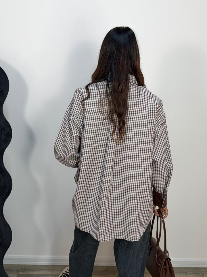 Camicia Isabel Marrone