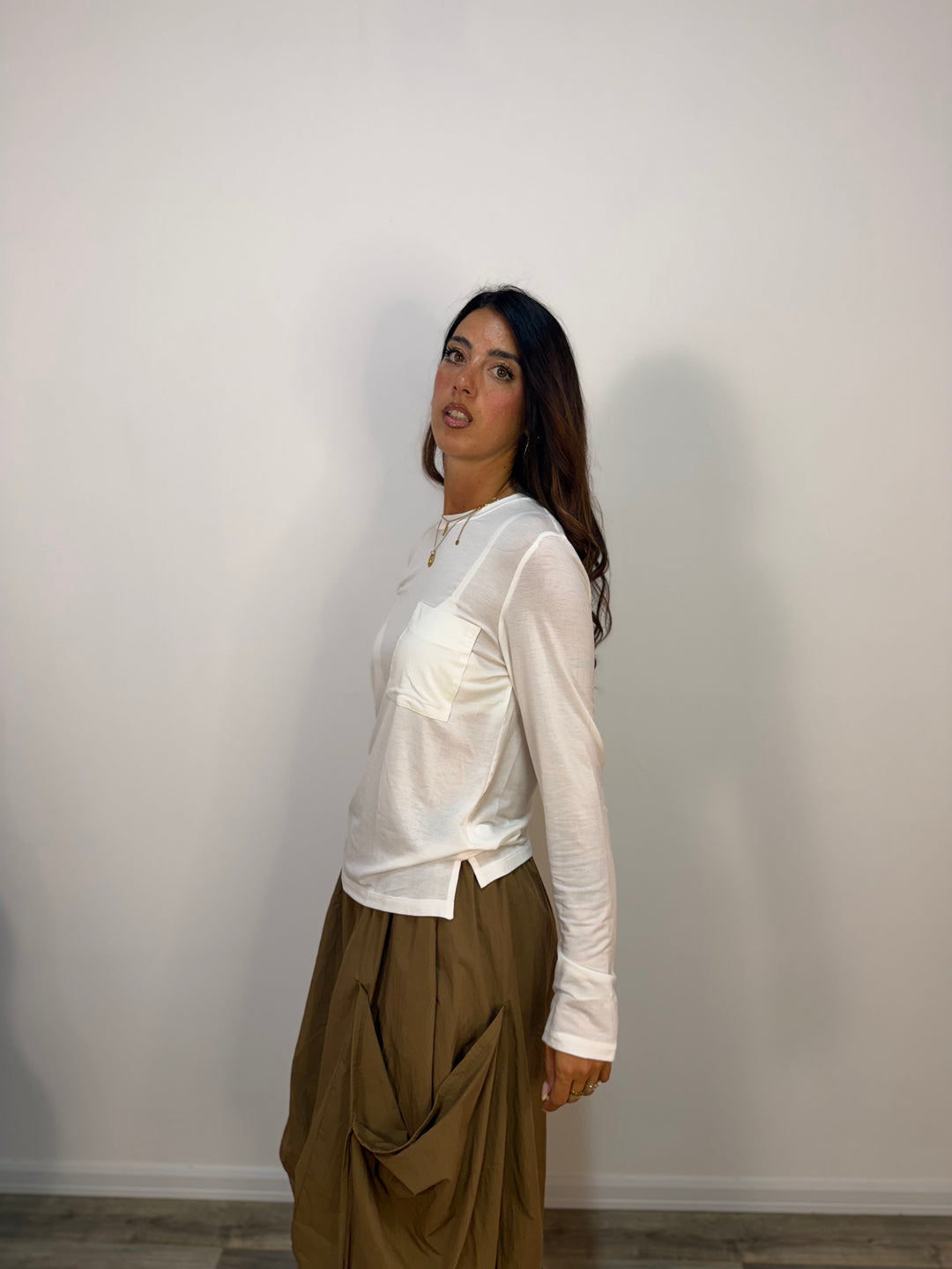 Maglia Aurora LUMINA Panna