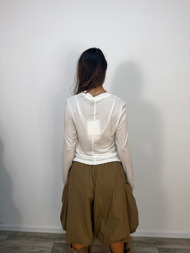 Maglia Aurora LUMINA Panna