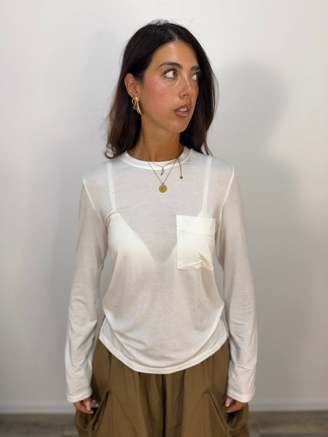 Maglia Aurora LUMINA Panna