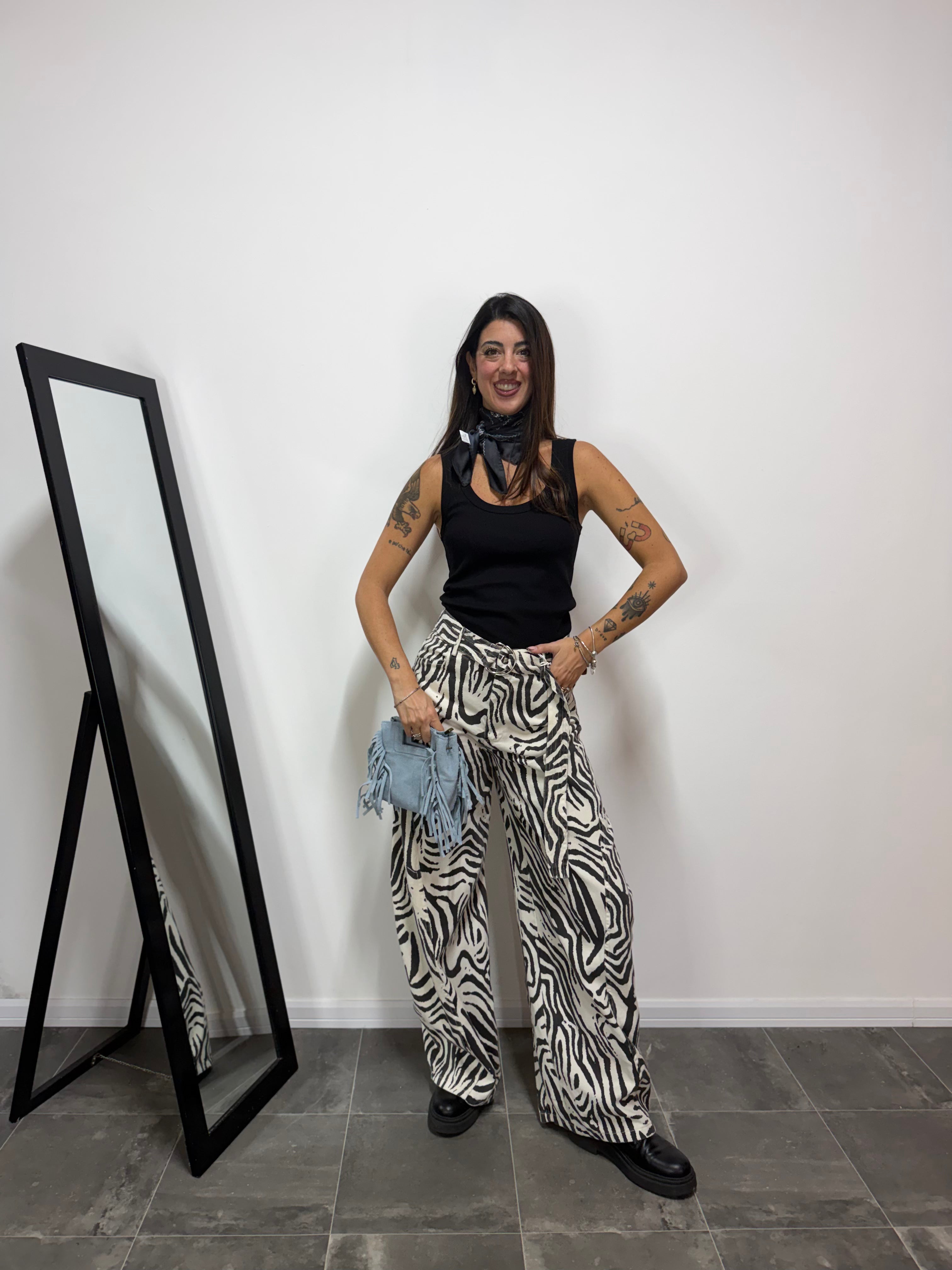 Panta Denim Zebra LUMINA