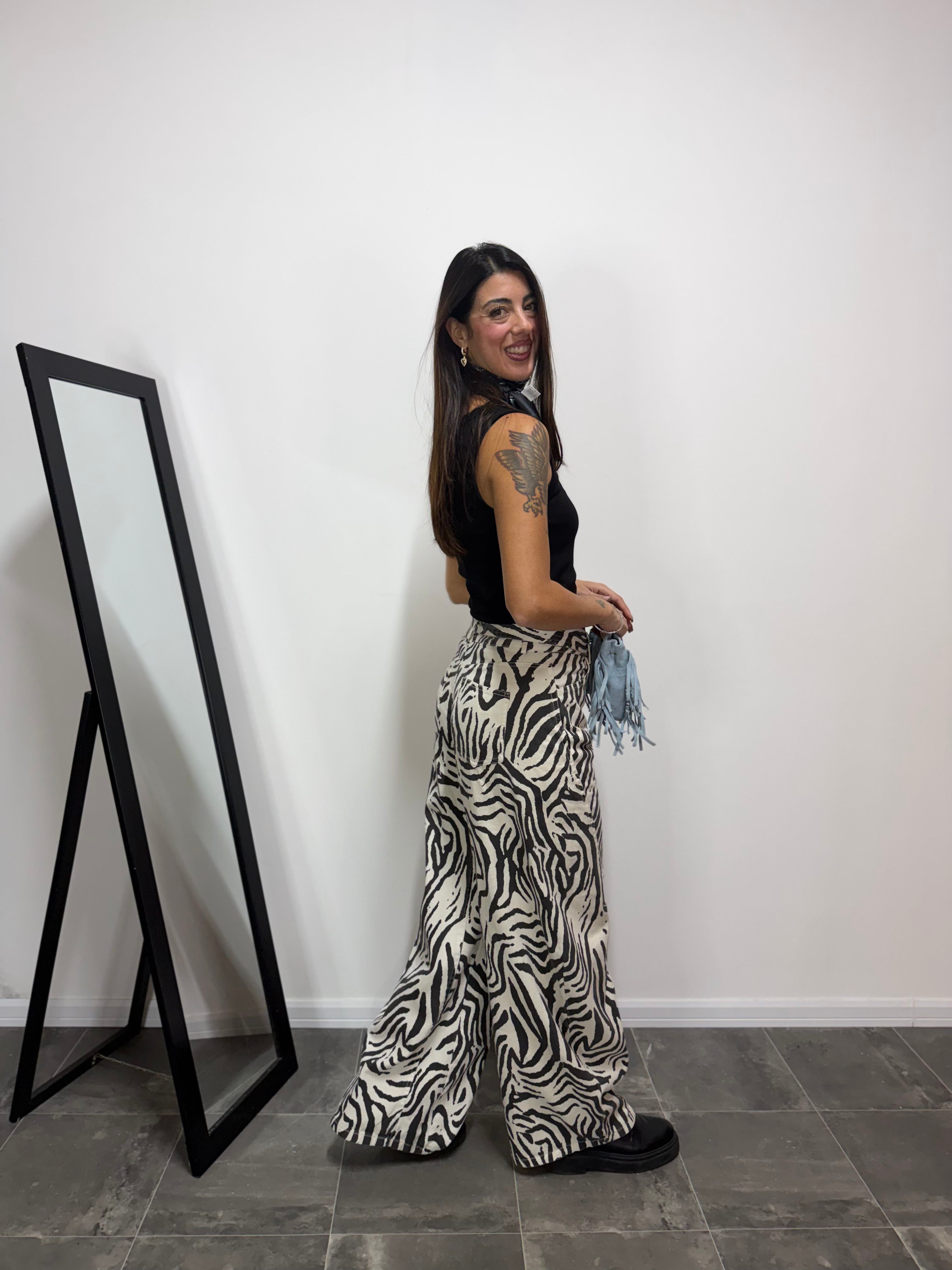 Panta Denim Zebra LUMINA