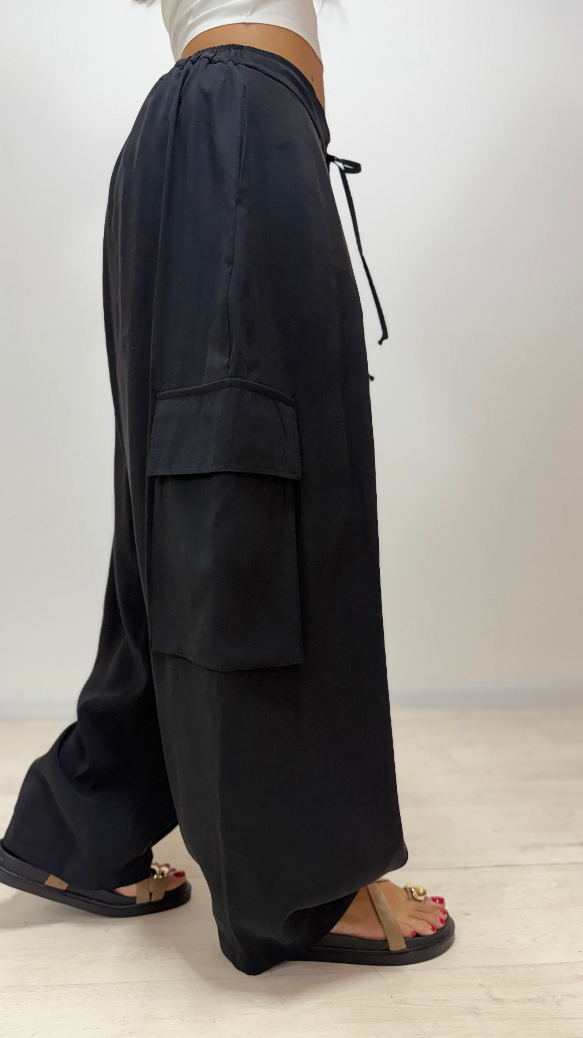 Pantalone Yulia LUMINA Nero