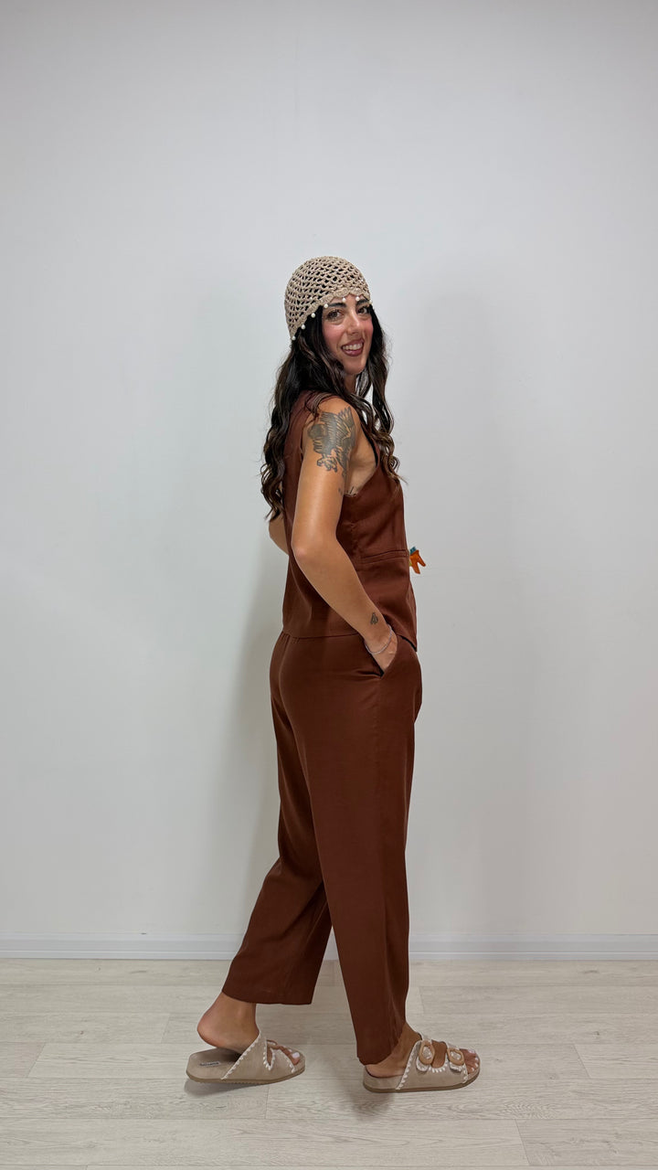 Tailleur Siviglia Coccio
