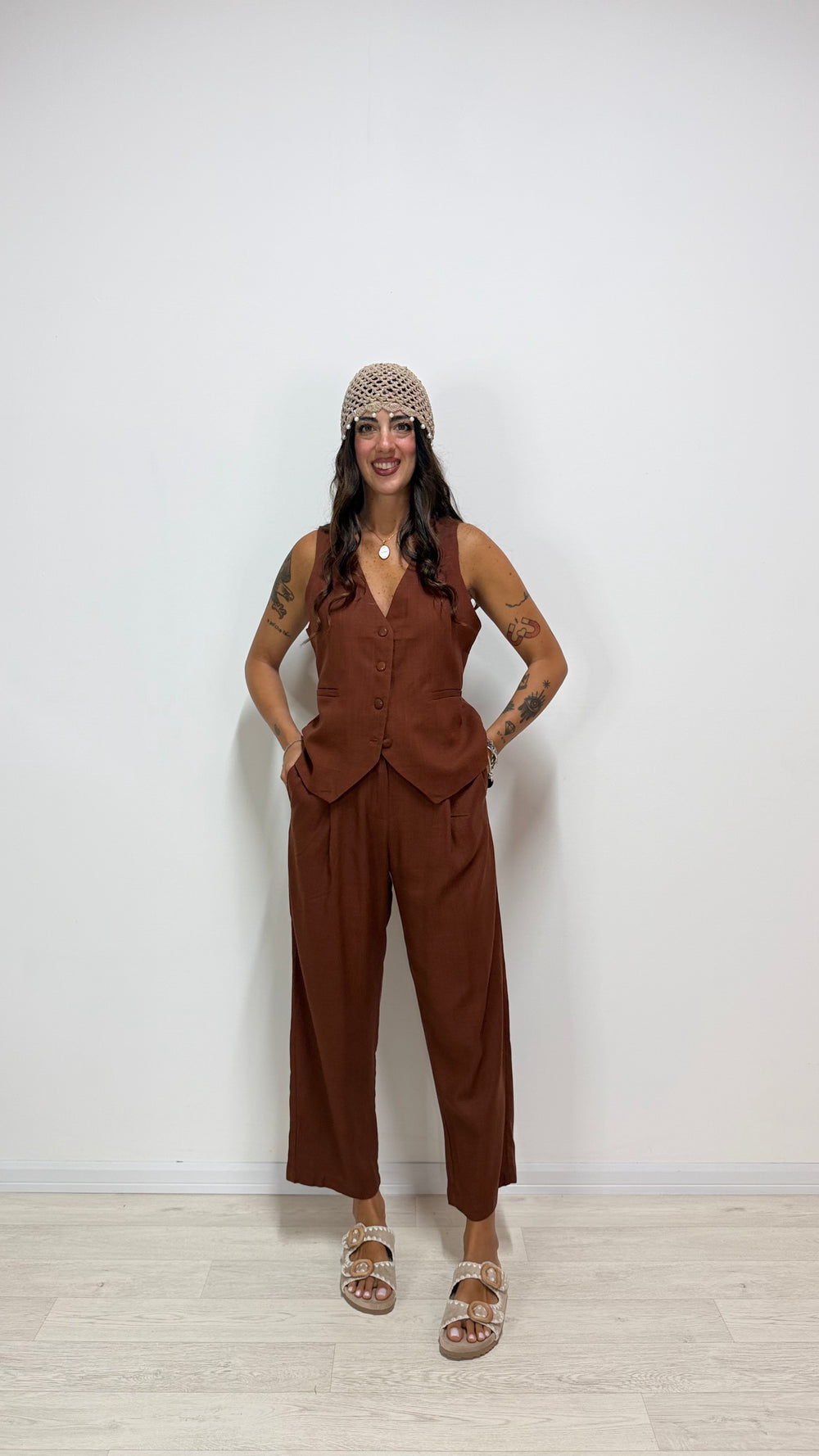 Tailleur Siviglia Coccio