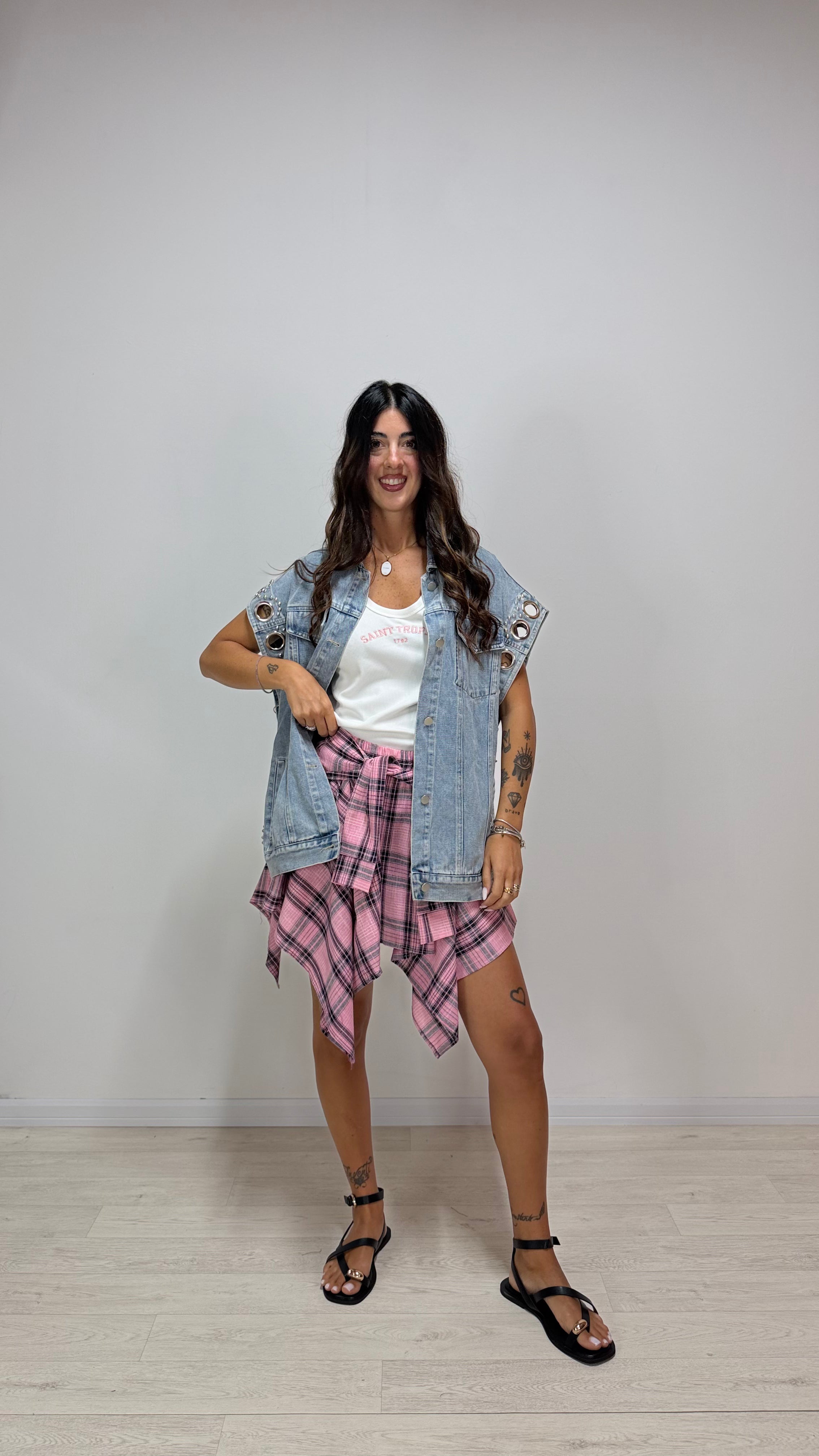 Gilet Denim Street