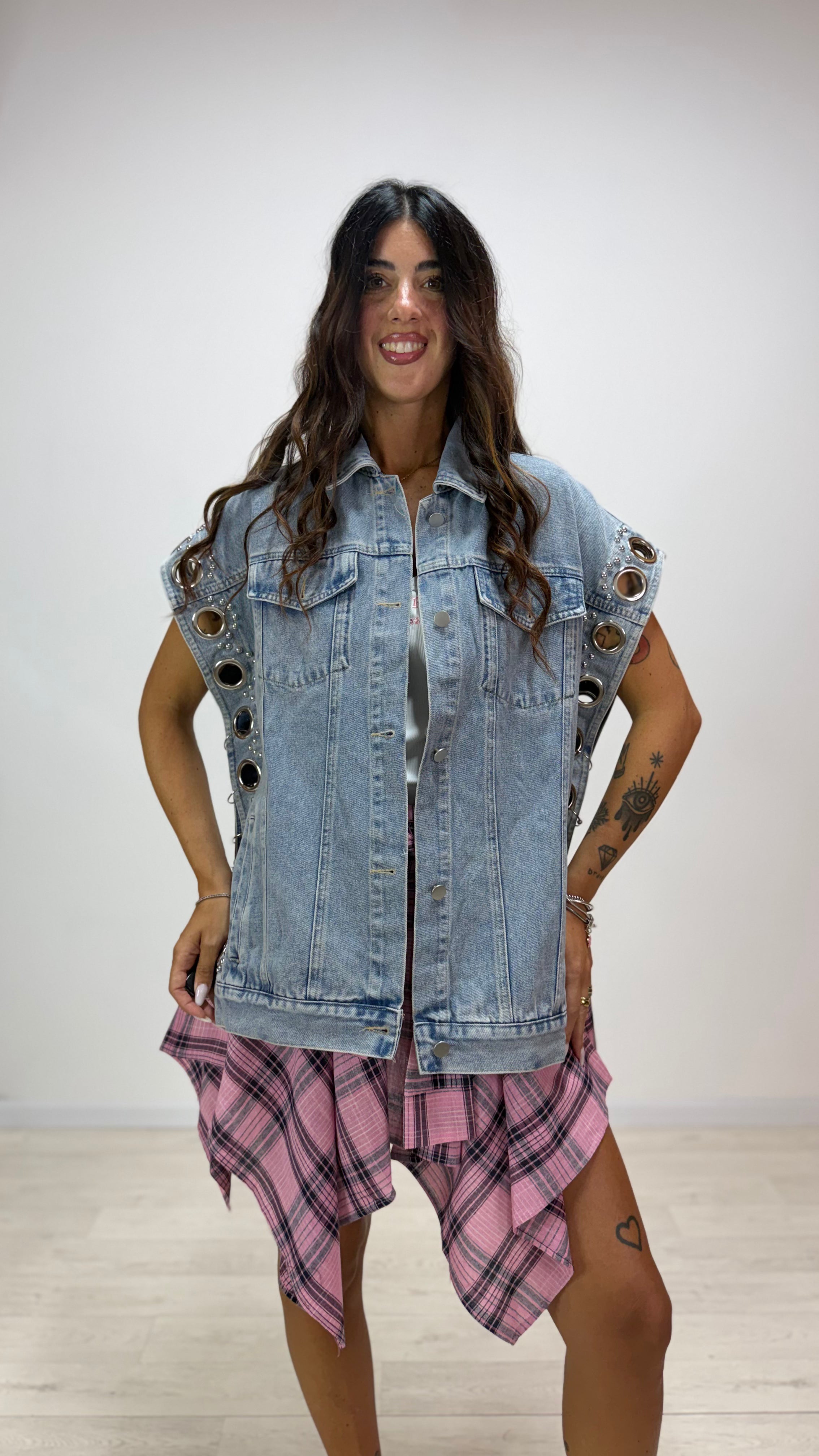 Gilet Denim Street