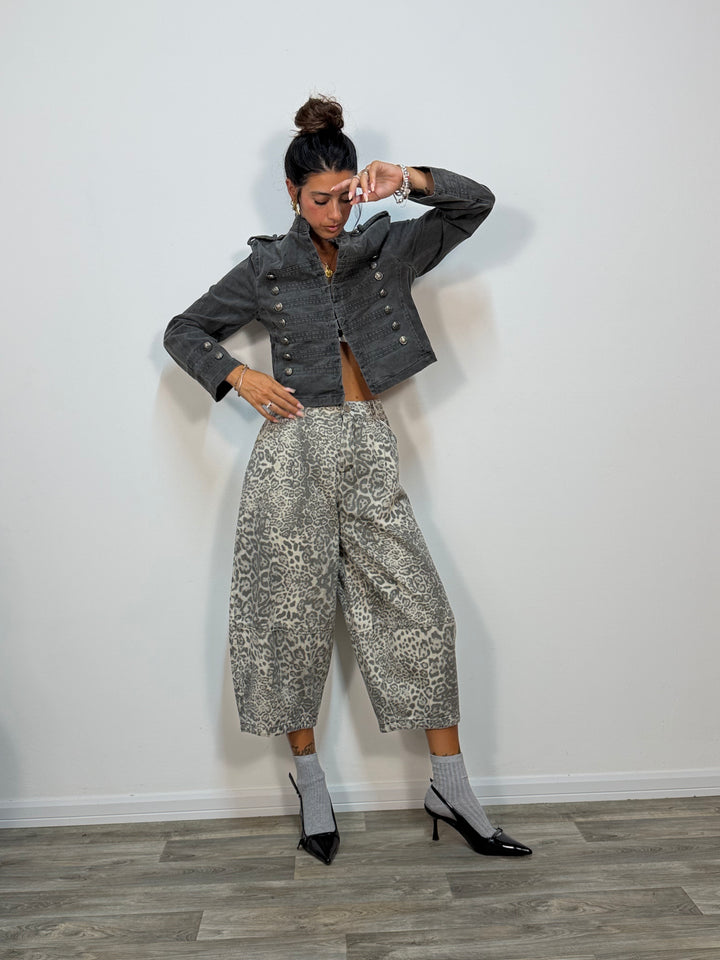Jeans Leopard