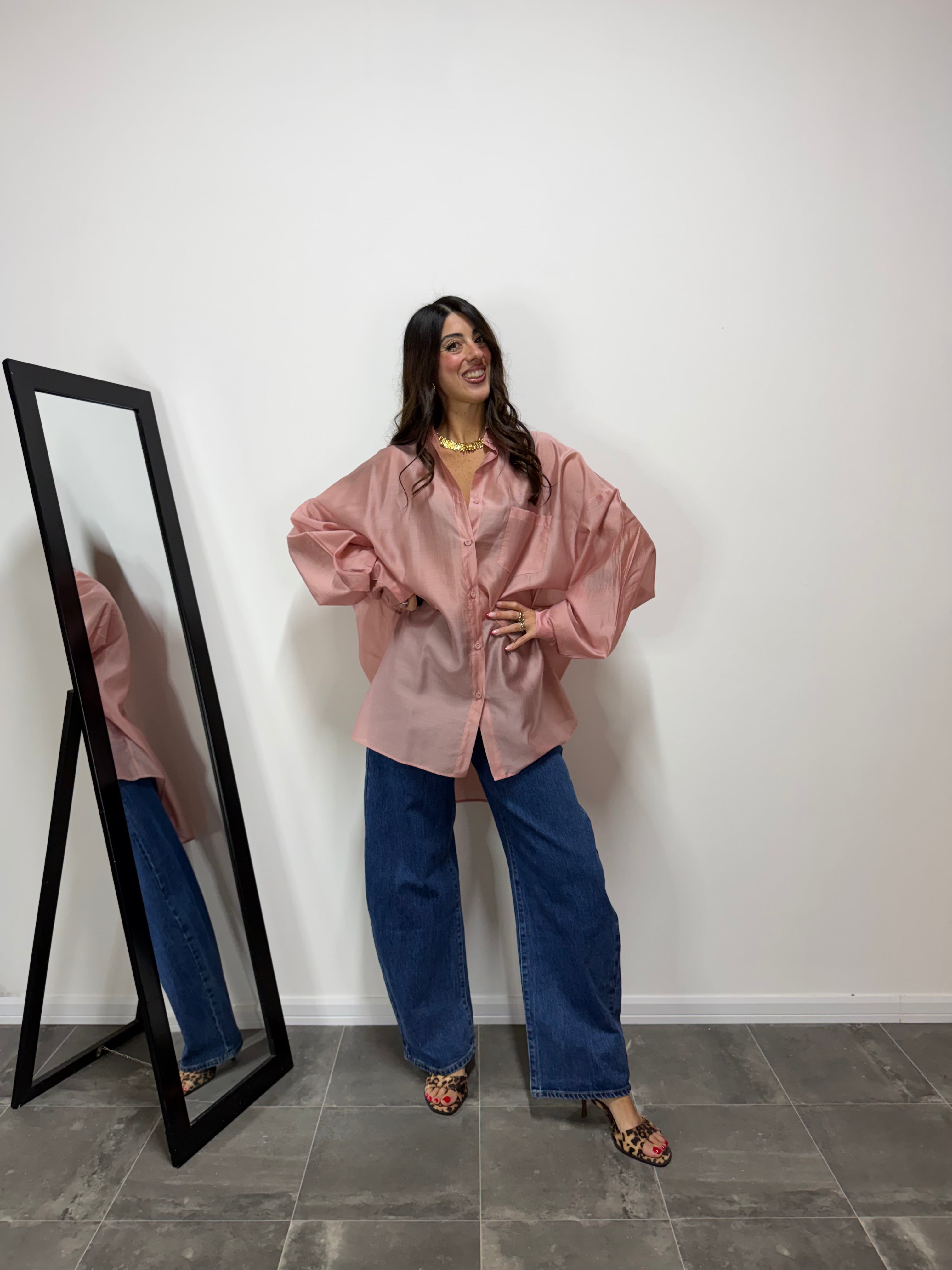 Maxi Camicia Andrea Color