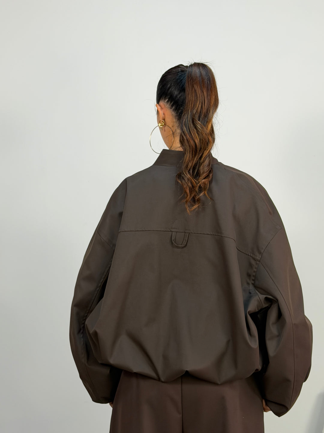 Bomber Kyoto JUST WEST Marrone
