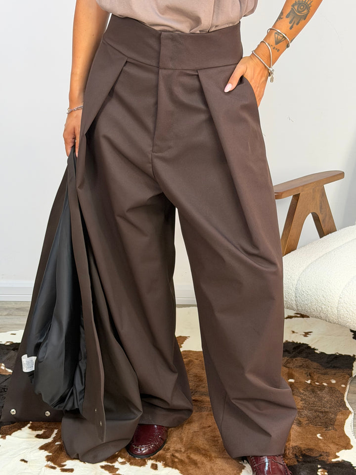 Pantalone Osaka JUST WEST Marrone