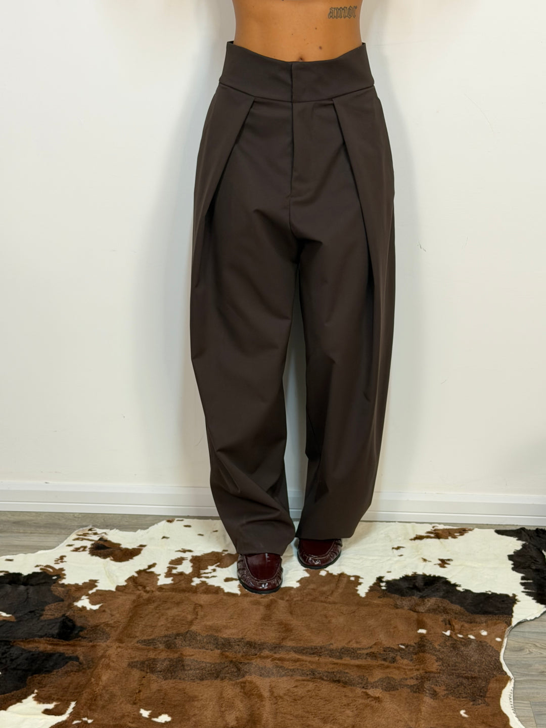 Pantalone Osaka JUST WEST Marrone