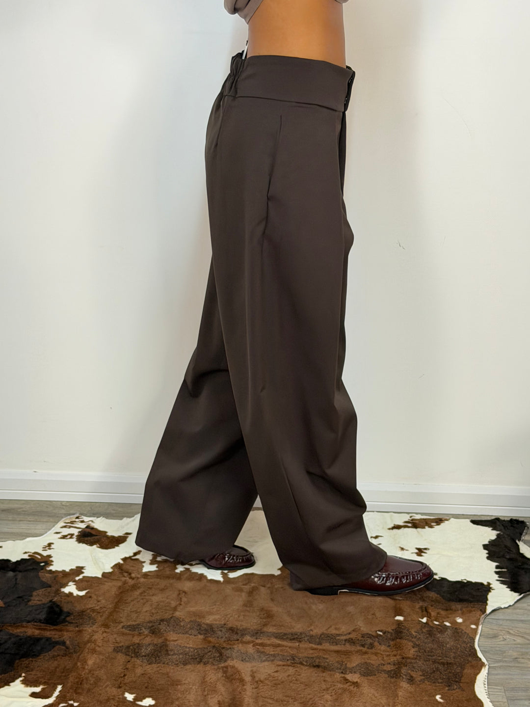 Pantalone Osaka JUST WEST Marrone