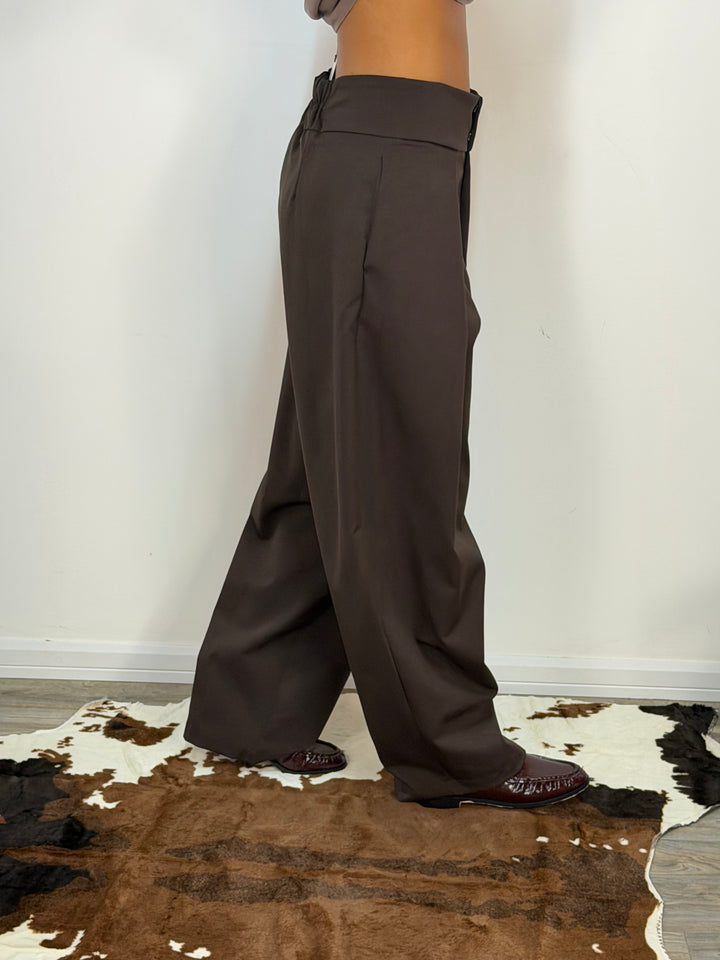 Pantalone Osaka JUST WEST Marrone