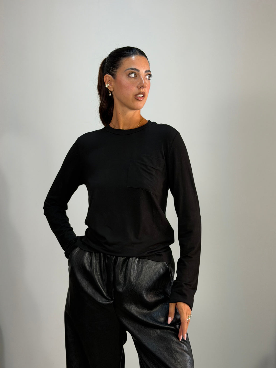 Maglia Aurora LUMINA Nera