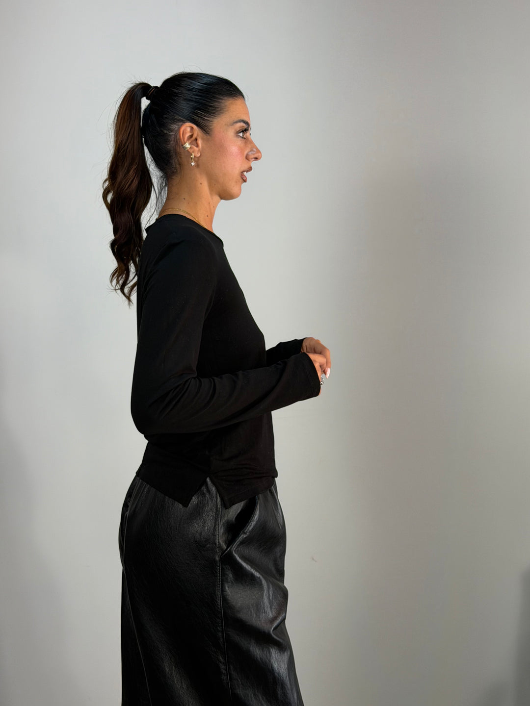 Maglia Aurora LUMINA Nera