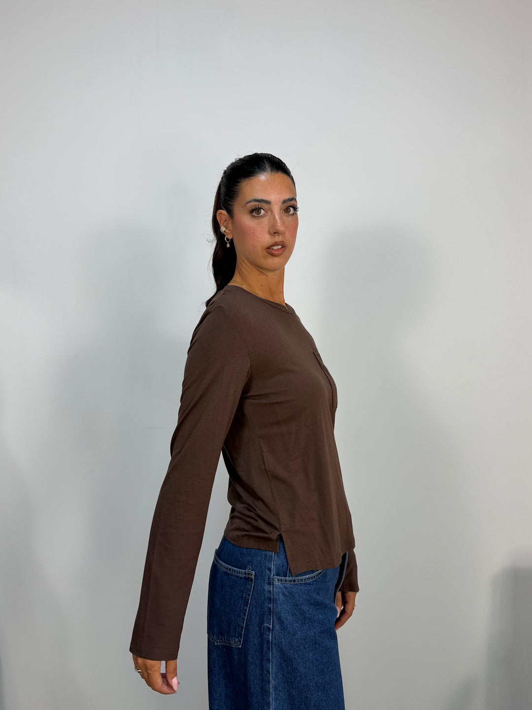Maglia Aurora LUMINA Marrone