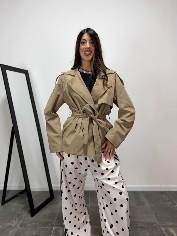 Trench Milly Beige