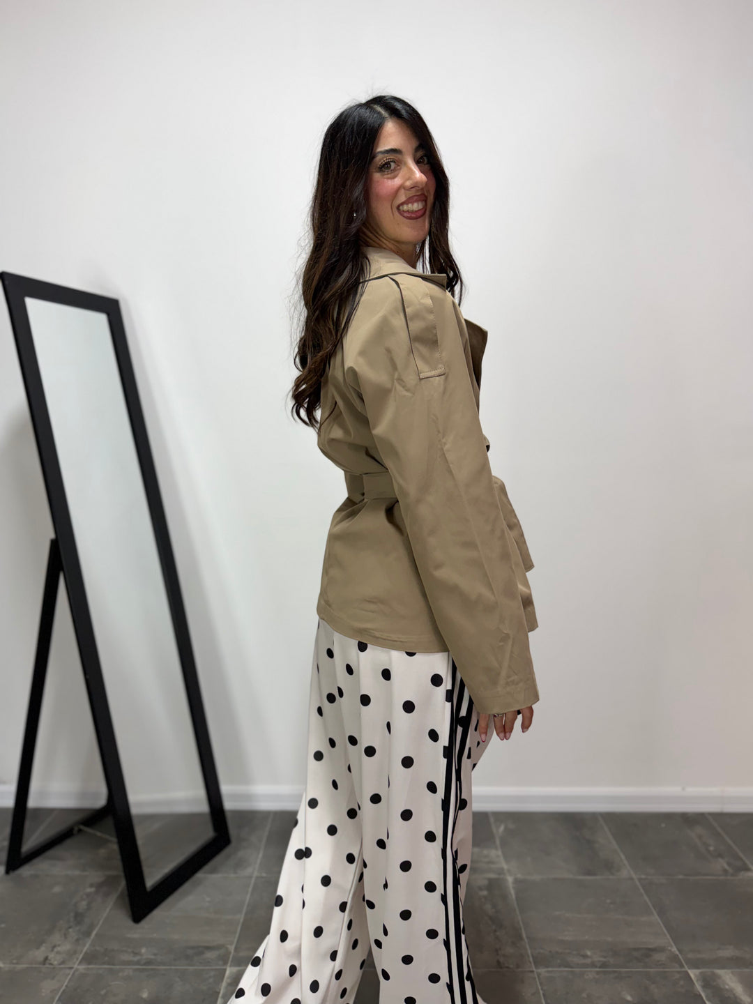 Trench Milly Beige