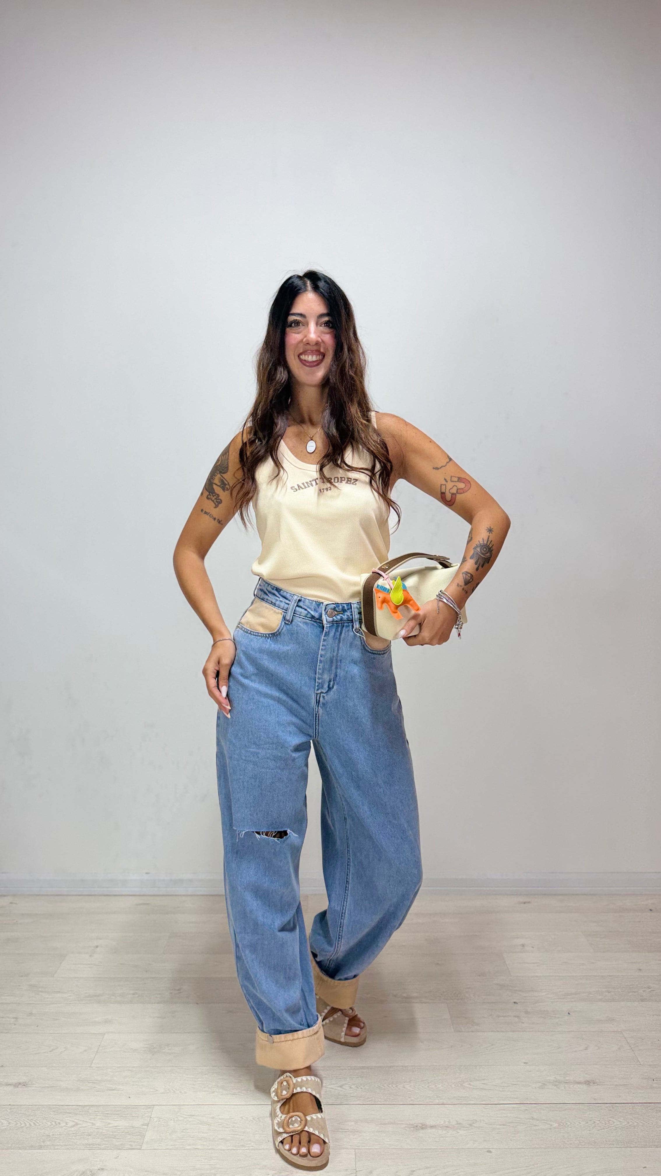 Jeans Marti Beige