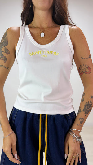 Canotta Saint Tropez Gialla