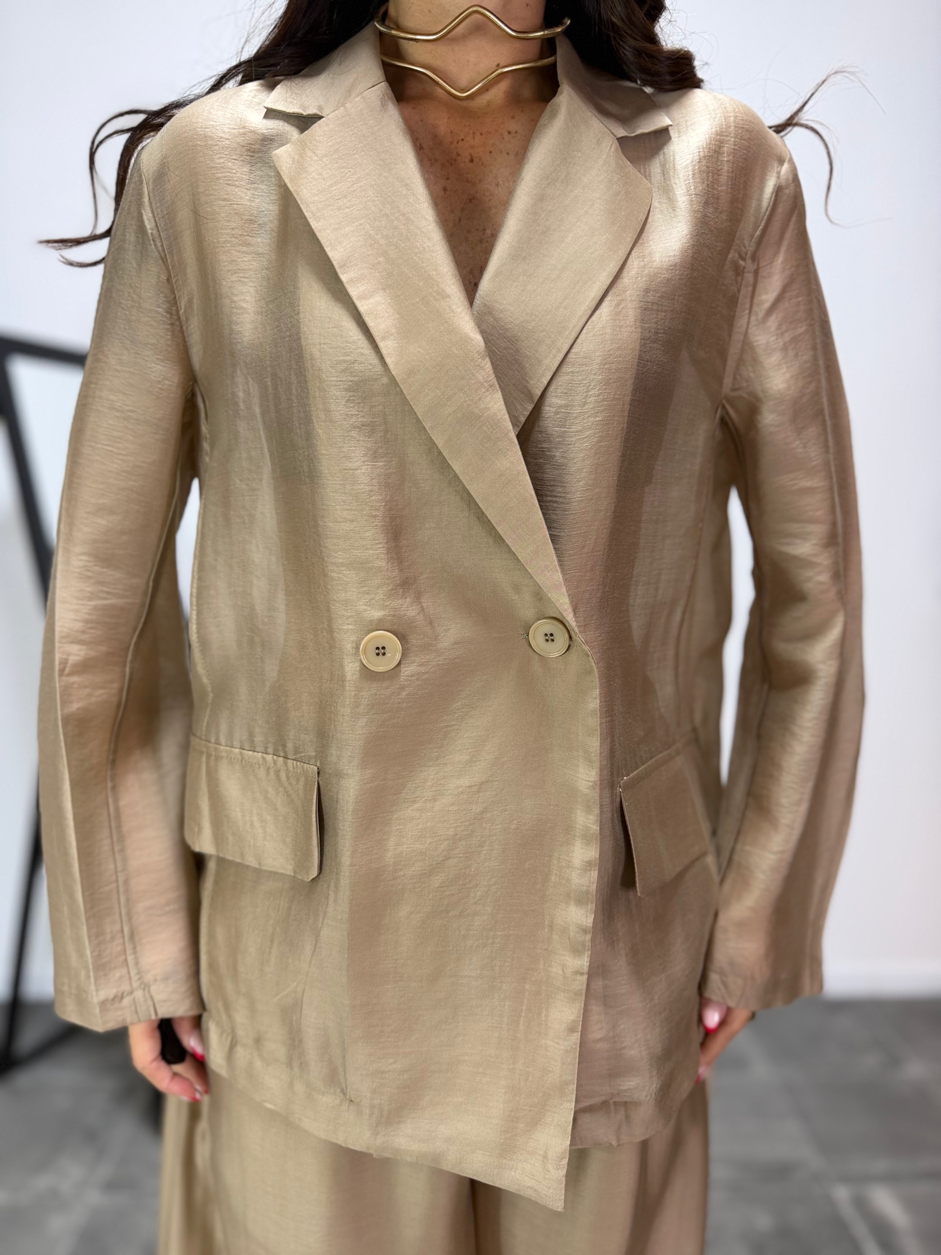 Blazer Jasmin LUMINA Cammello