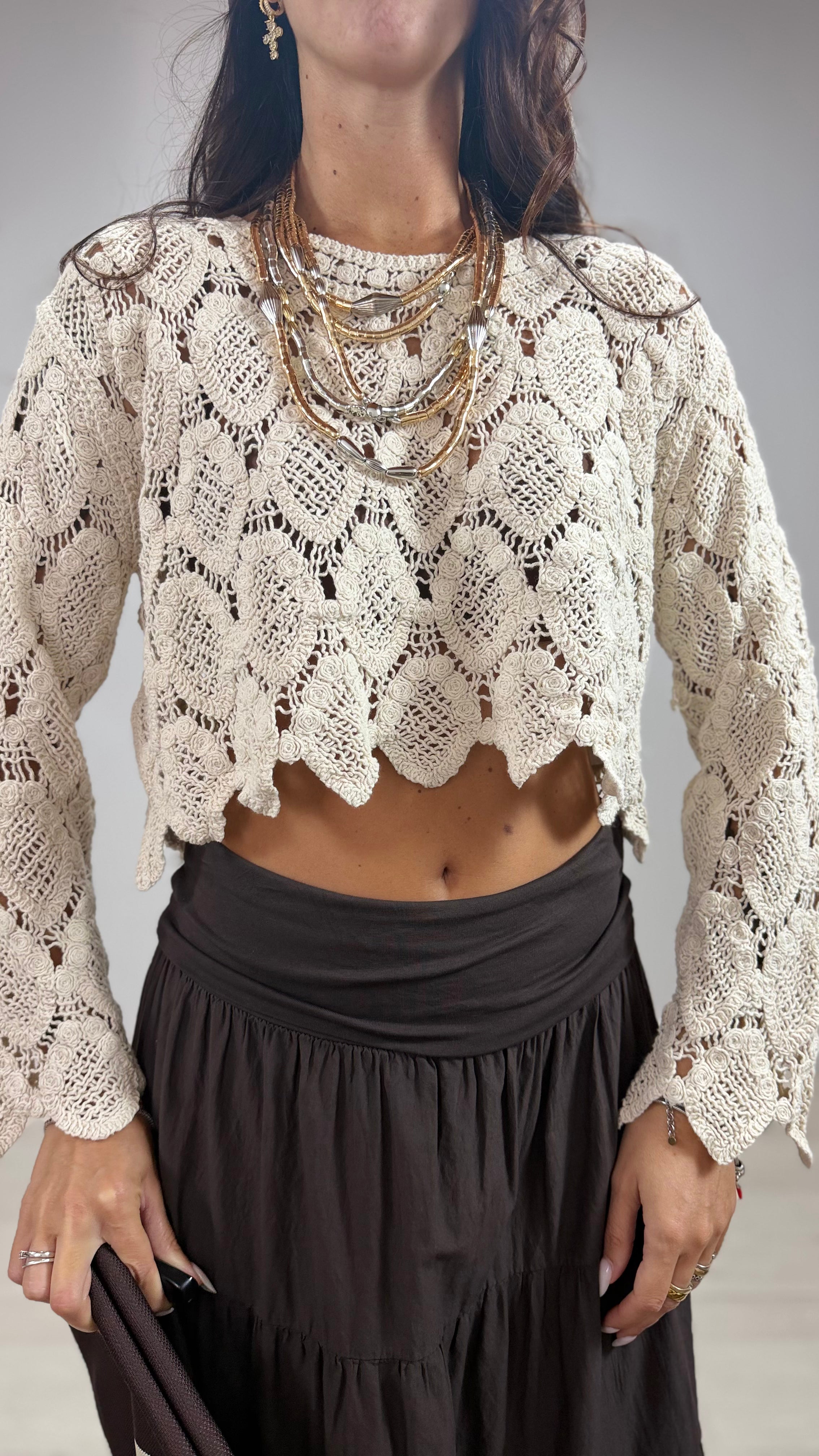 Maglia Macramè Guadalupe