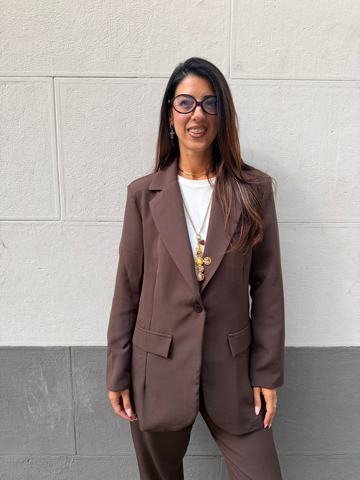 Tailleur Roma Marrone