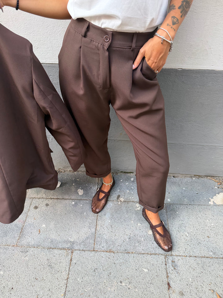 Tailleur Roma Marrone