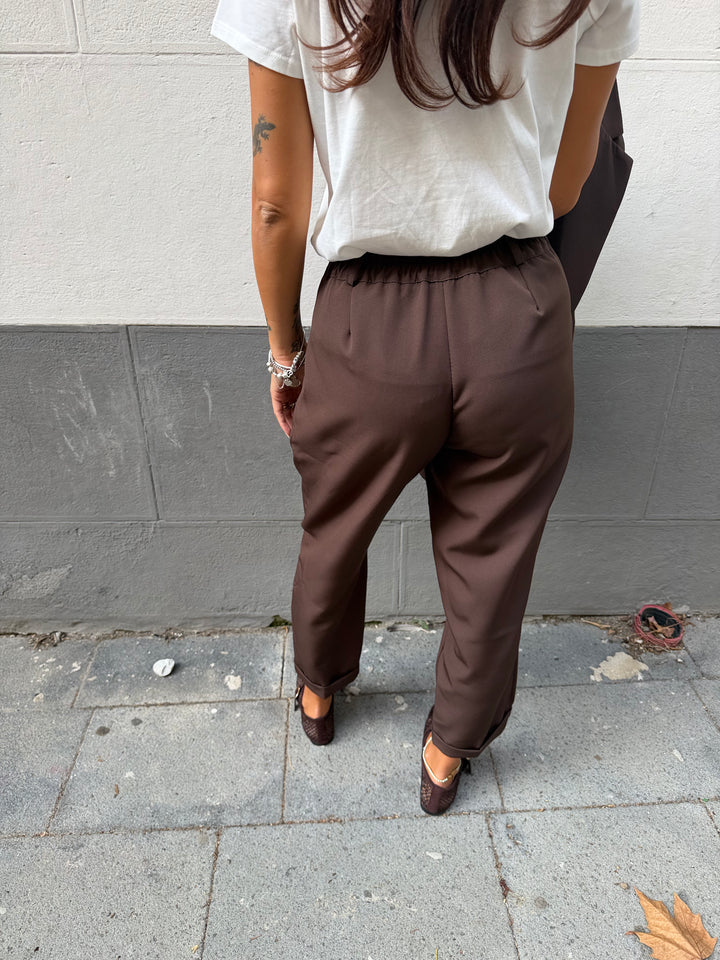 Tailleur Roma Marrone