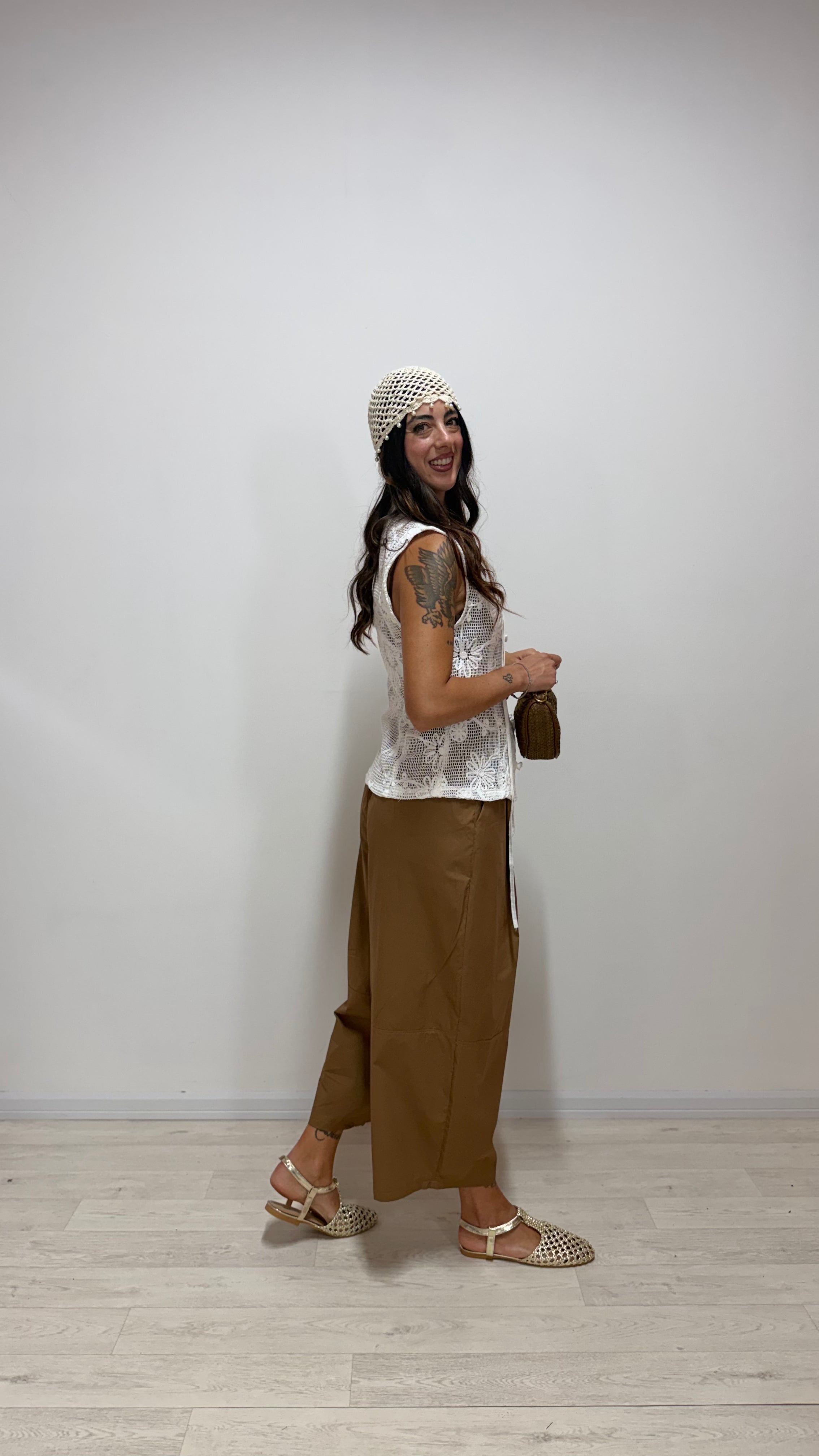 Pantalone Nemy Cammello