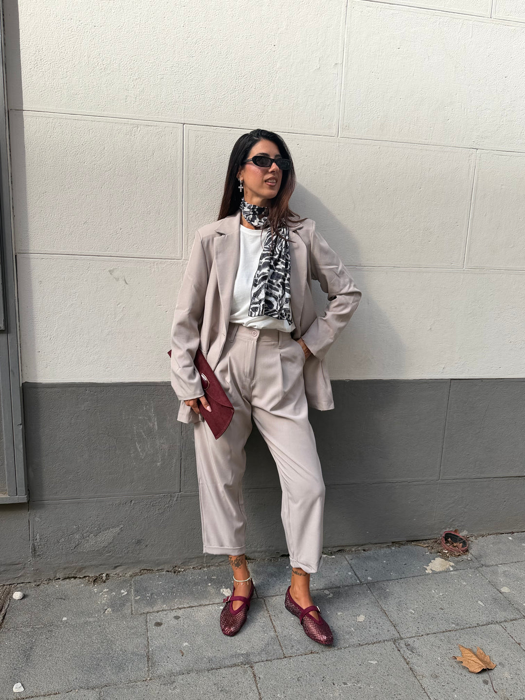 Tailleur Roma Fango