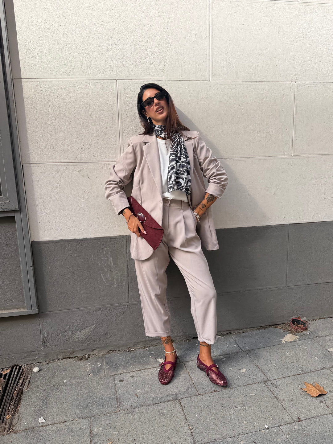 Tailleur Roma Fango