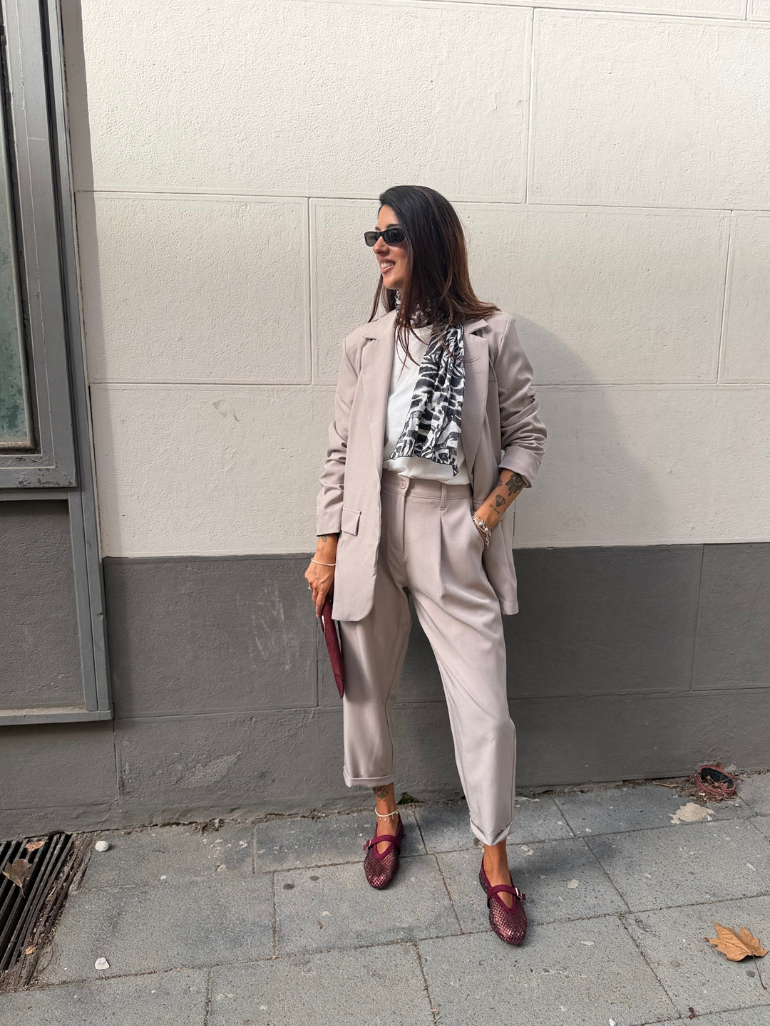 Tailleur Roma Fango